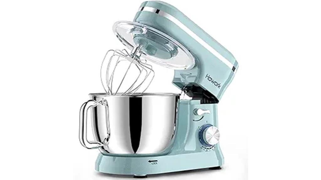 electric mixer with large bowl