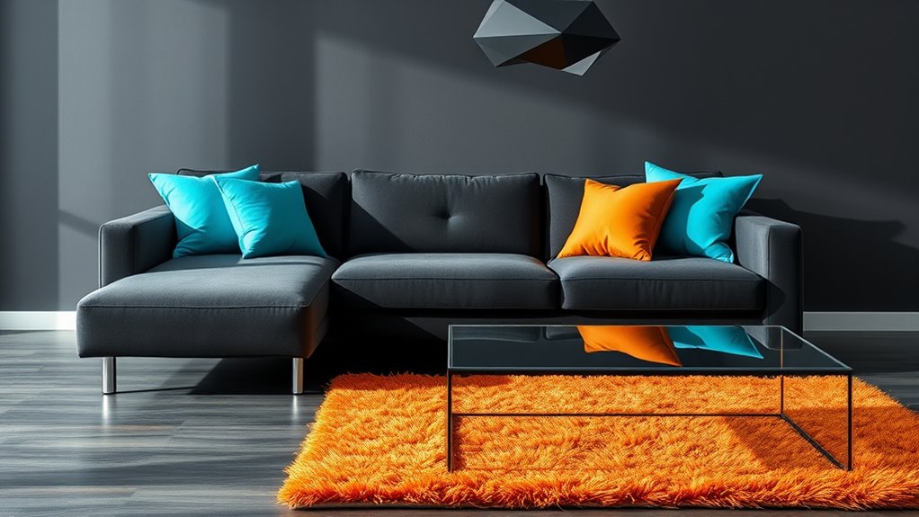 enhancing space with contrast