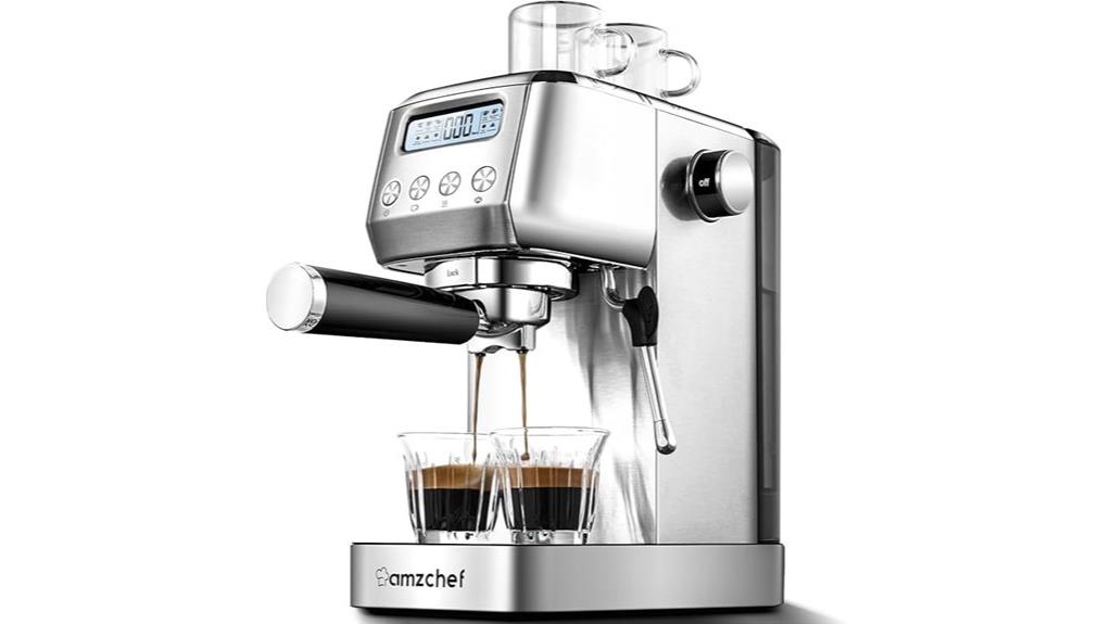 espresso machine with frother