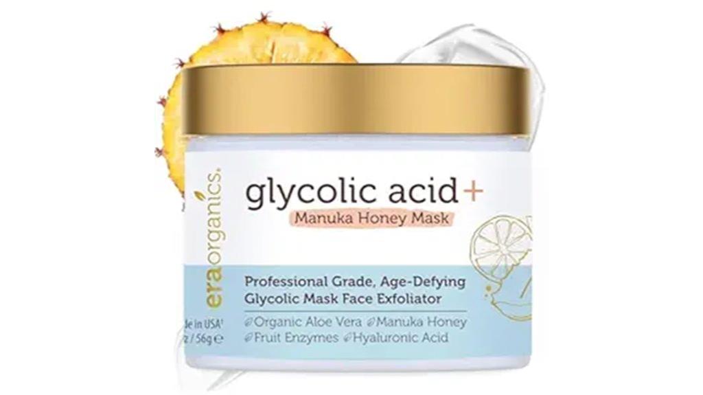 facial exfoliant with acids