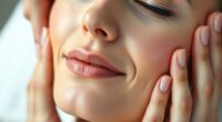 facial massage promotes youthful skin