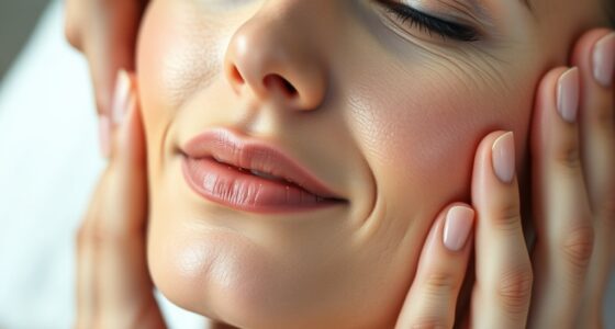facial massage promotes youthful skin