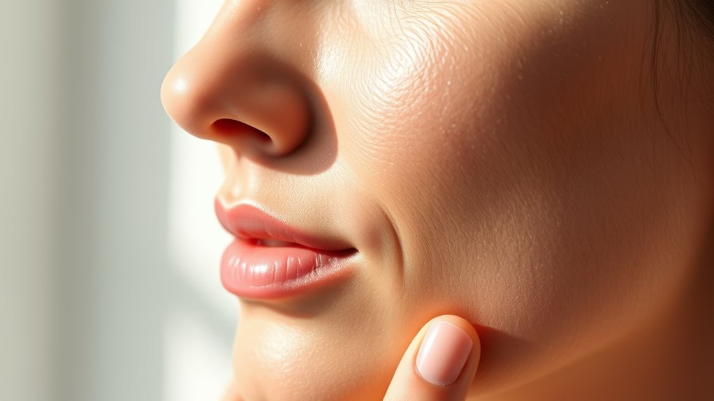 facial massage stimulates youthful skin