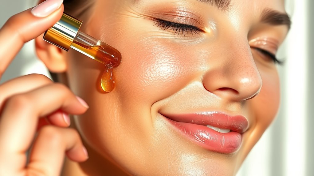 facial oils balance oily skin