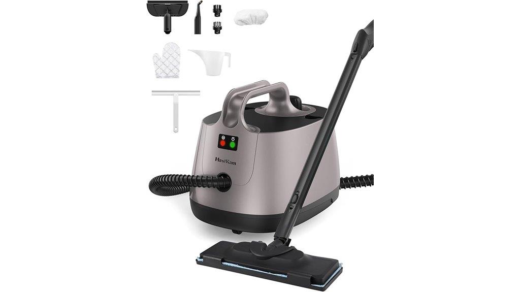 fast heating versatile steam cleaner