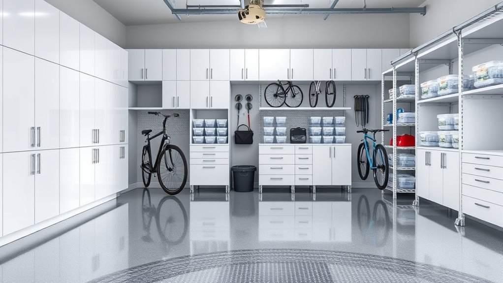 flexible customizable garage storage