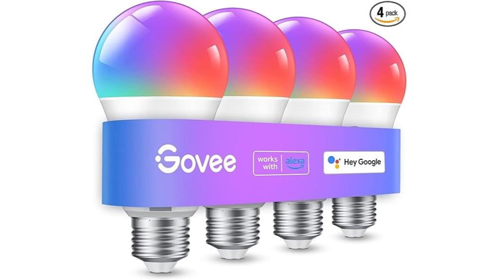 four pack wifi led bulbs