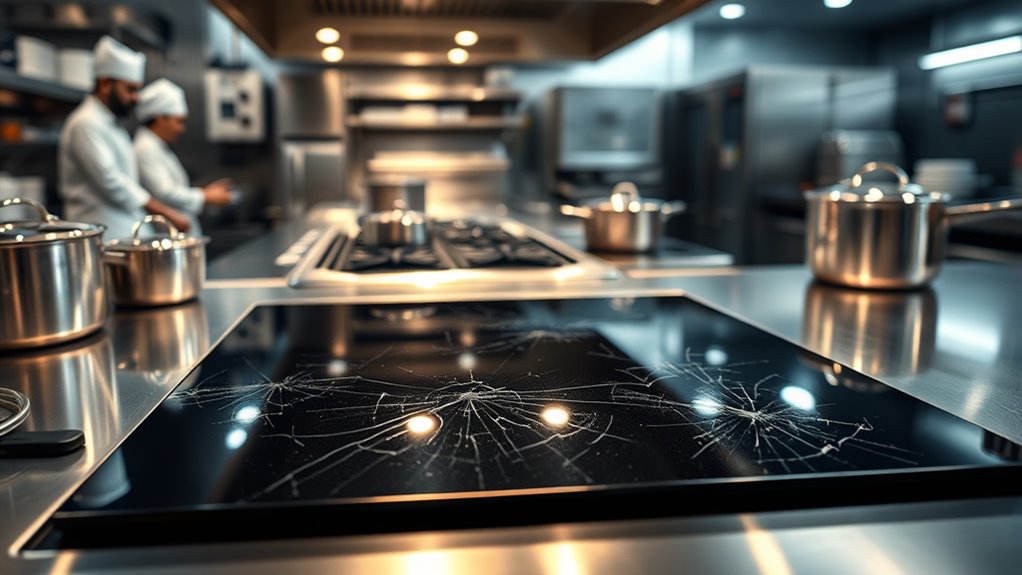 fragile glass stove surfaces