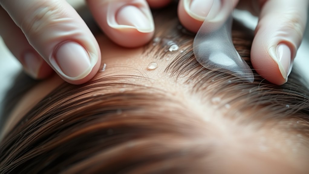 gentle cleansing supports scalp health