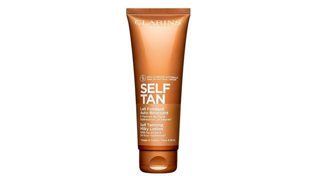 gentle face and body tanning