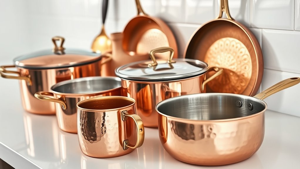 hand wash copper cookware