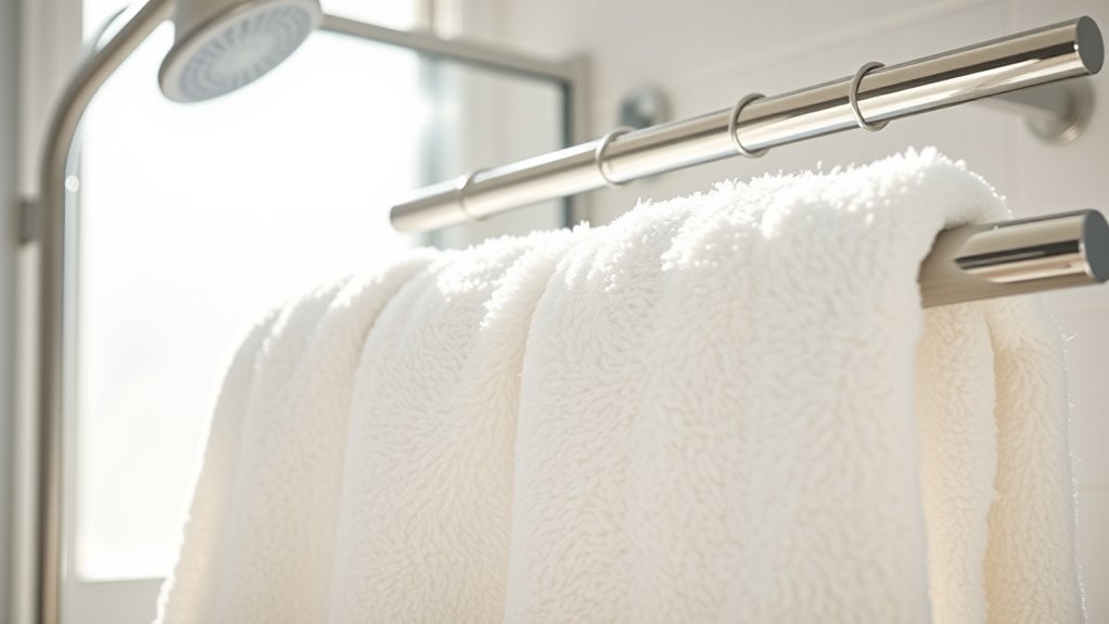 hard water damages towels
