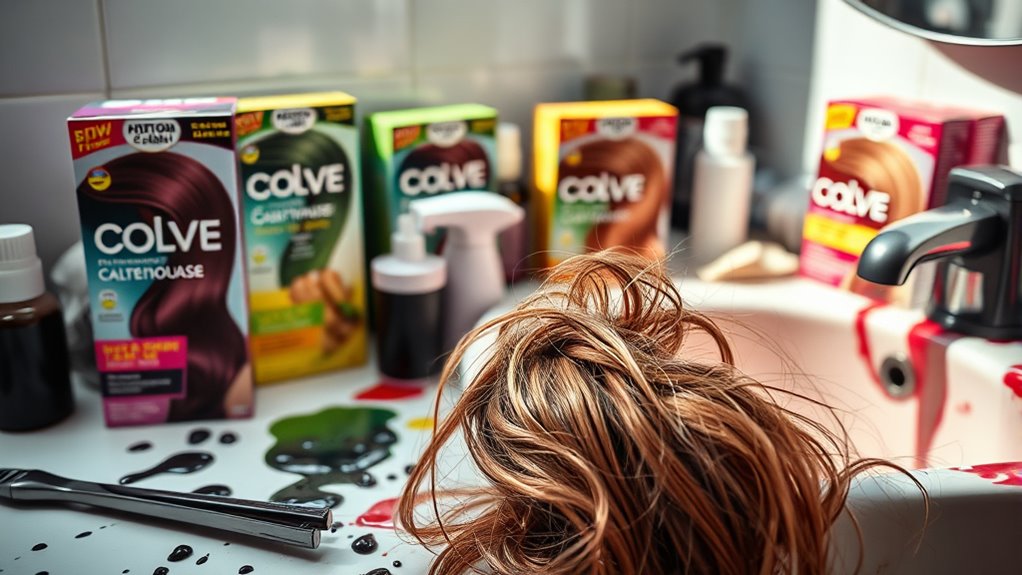 harsh chemicals cause damage