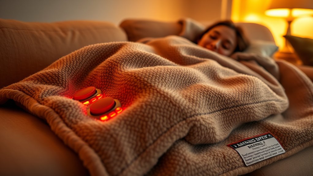 heated blanket safety precautions