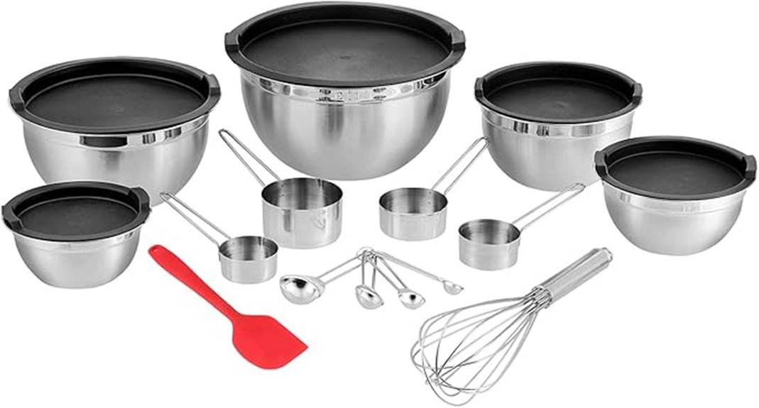 heavy duty stainless steel bowls