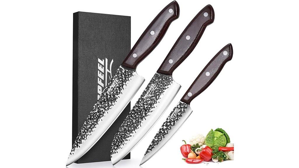 high carbon knife set