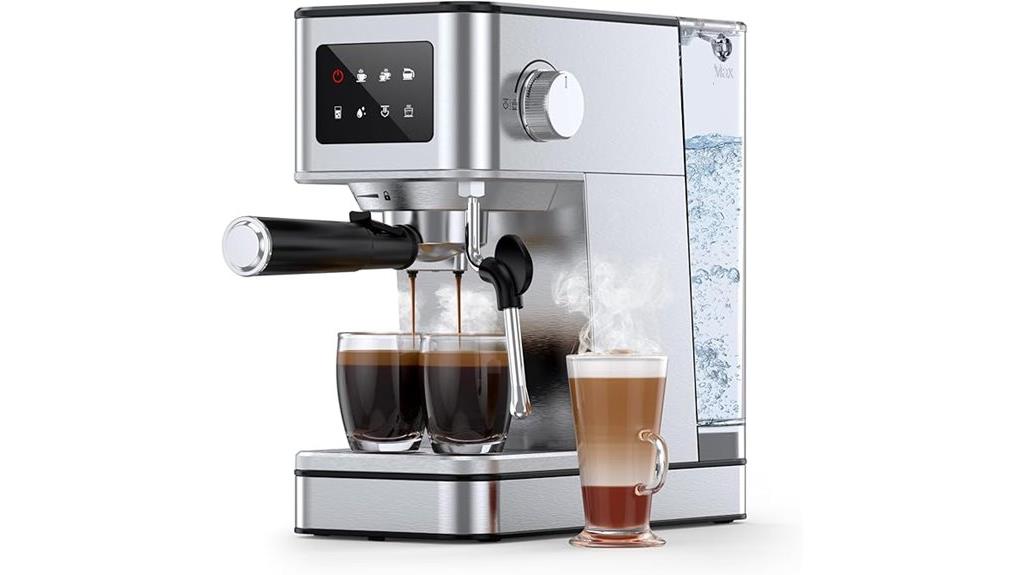 high pressure espresso milk frother