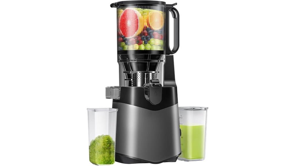 high yield cold press juicer