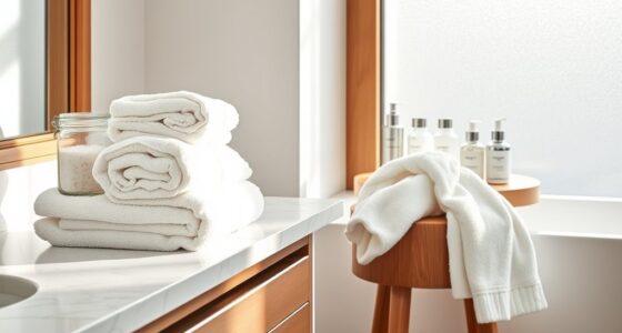 home spa skin routine