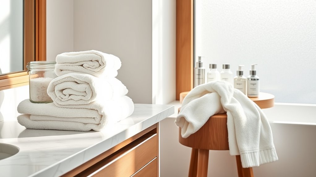 home spa skin routine