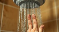 hot shower aging skin