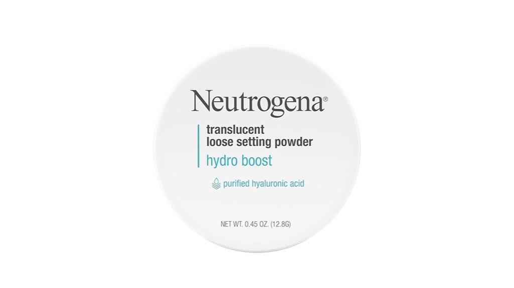 hydrating translucent setting powder