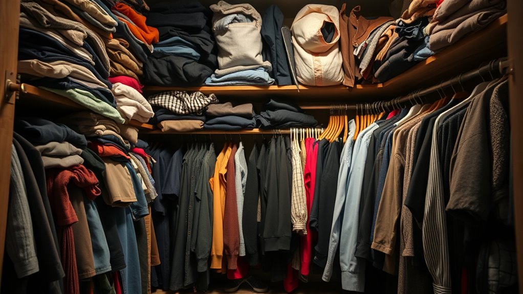 inadequate custom closet design
