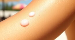 incorrect sunscreen application technique