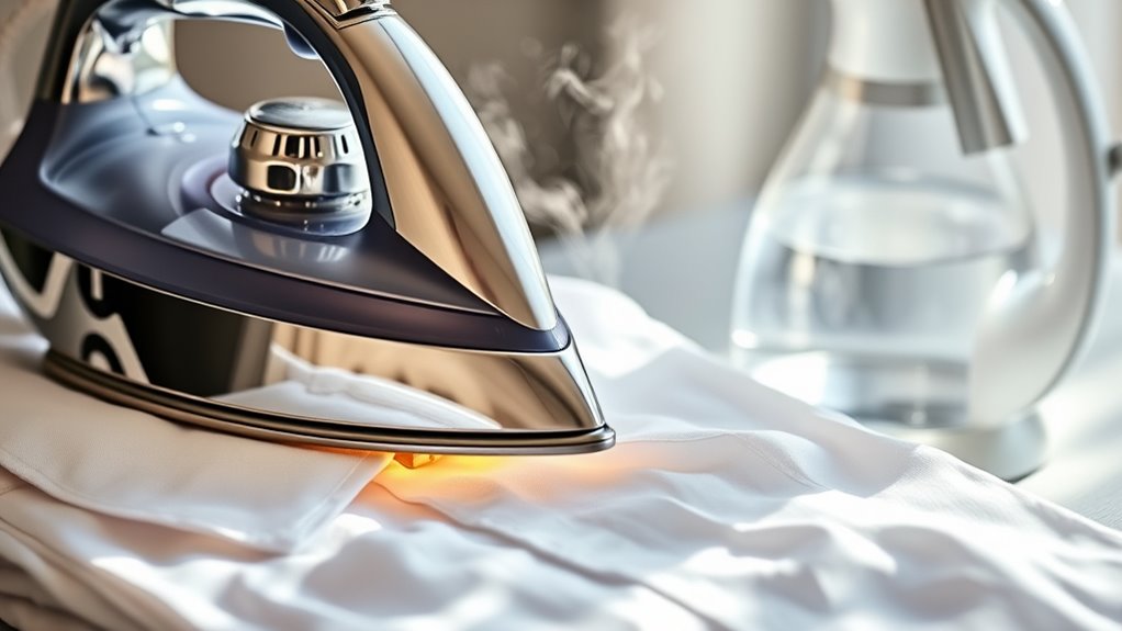 iron for crisp finishes