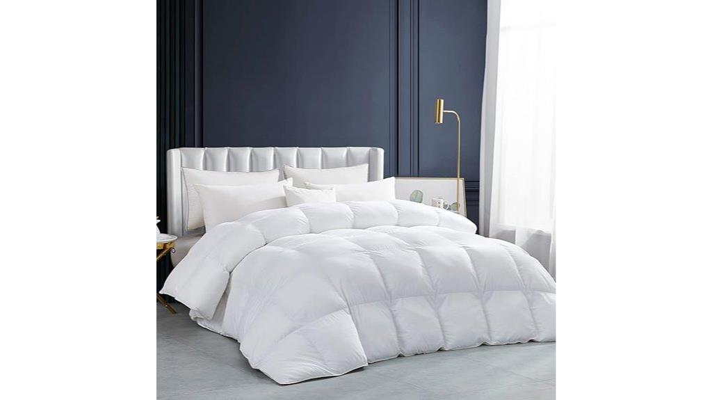 king size goose feather comforter