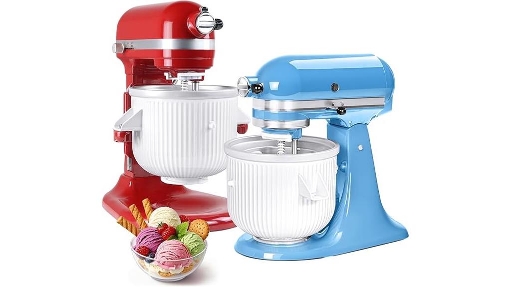 kitchenaid ice cream attachment