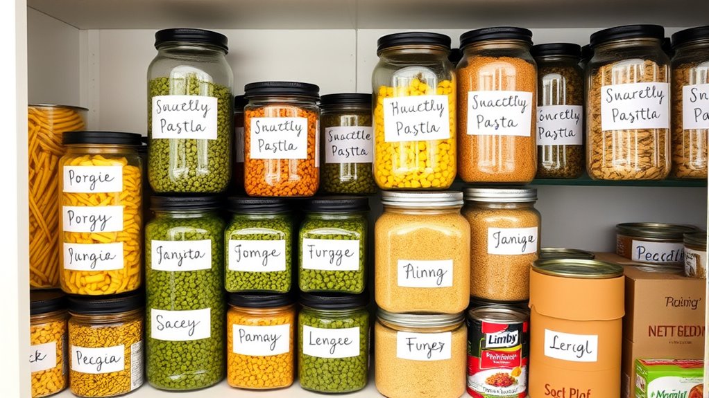 label everything clearly and efficiently