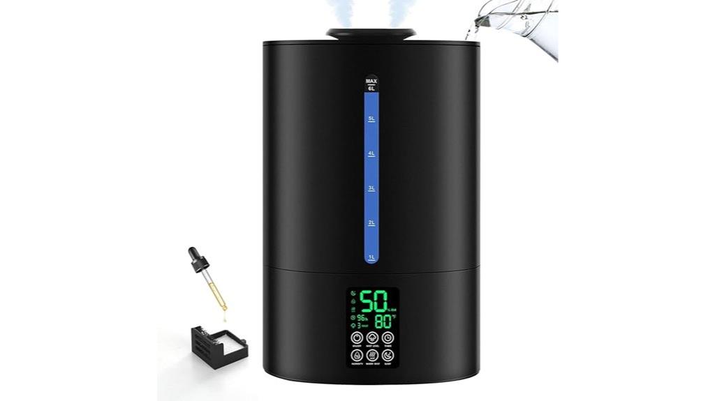 large bedroom humidifier