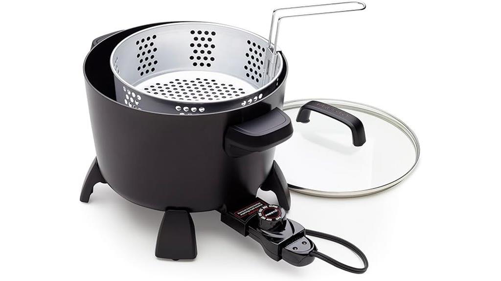 large black multi cooker