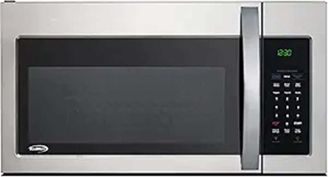 large over the range microwave
