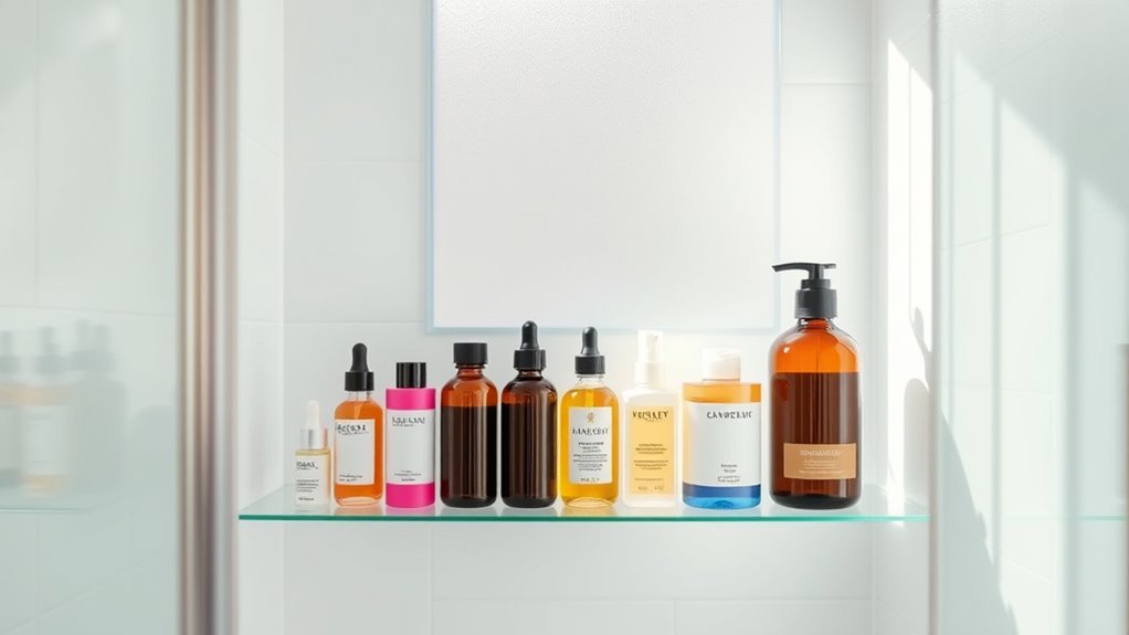 layer serums oils moisturizers