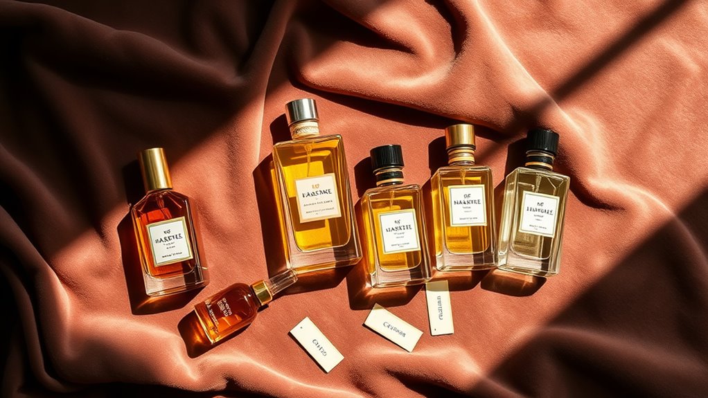 layered balanced scent blending