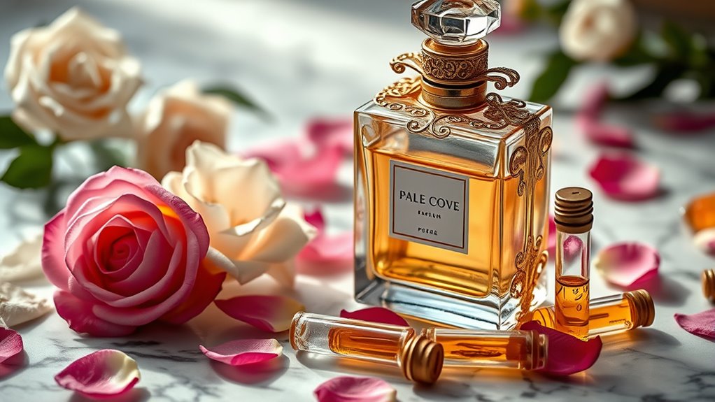 layered fragrance note interactions
