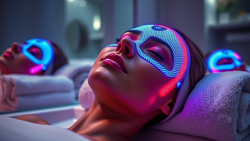led masks enhance skin rejuvenation