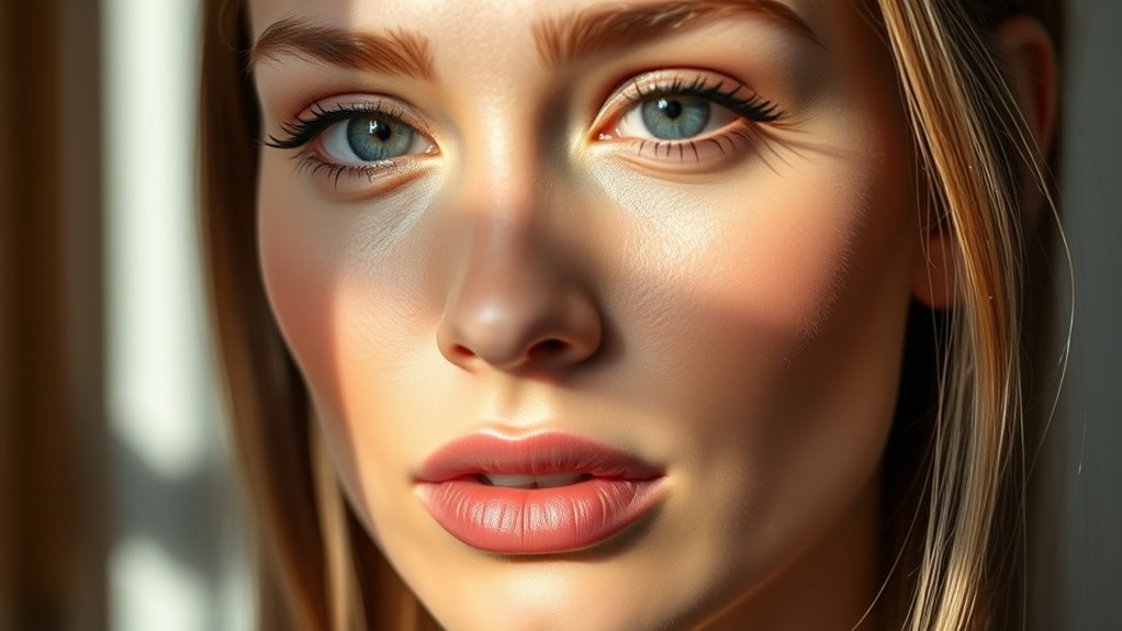 lighting influences undertone perception