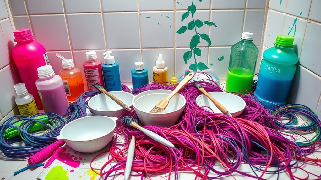 limited personalized hair coloring