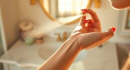 long lasting fragrance application method
