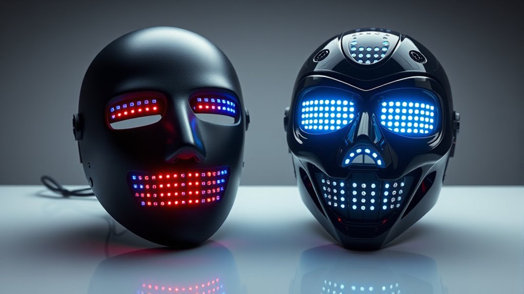 low quality led masks fail