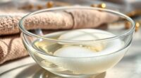 luxurious double cleansing routine