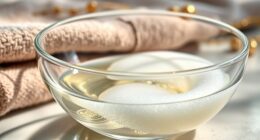 luxurious double cleansing routine