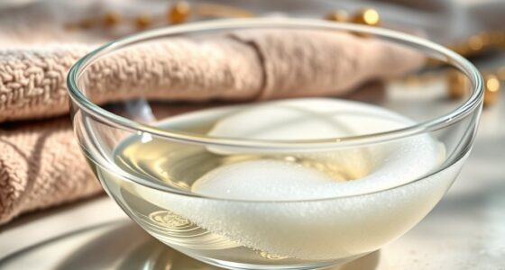 luxurious double cleansing routine