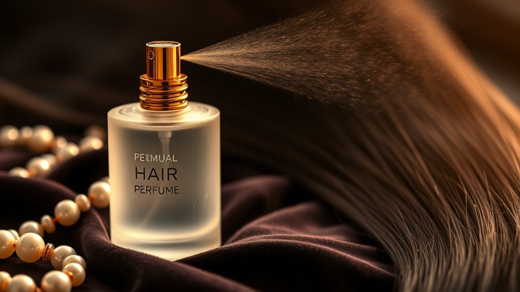 luxurious hair fragrance finish
