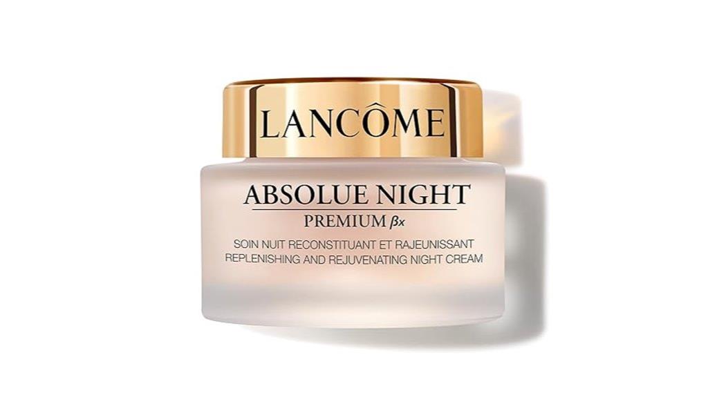 luxury anti aging night cream