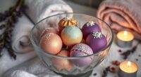 luxury bath bombs selection