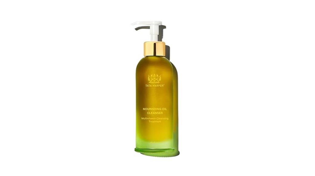 luxury botanical cleansing oil